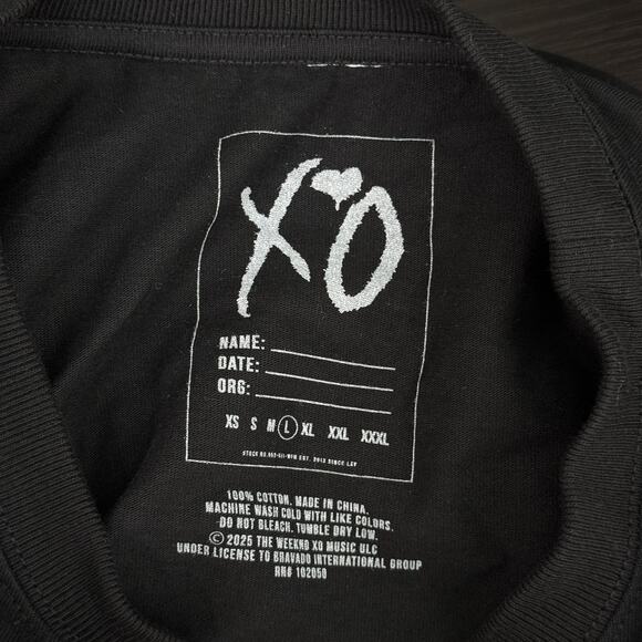 The Weeknd Tour Shirt Mens Large Long Sleeve After Hours Til Dawn Concert Merch - Picture 4 of 10